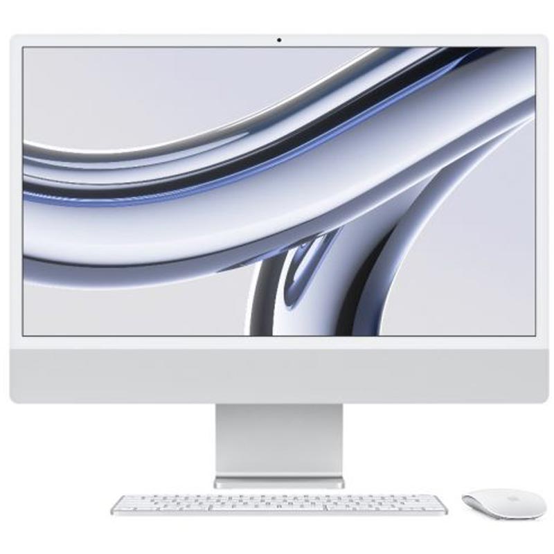 Apple iMac 24" M3 - Silver 256GB mqr93ze/a